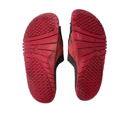 Jordan Men's Hydro Slides Retro 13 Red/Black Slide Sandals Size 8 - Picture 3 of 5